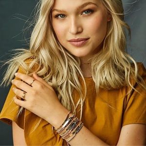 Gorjana NWT Intention Adjustable Bracelet “Believe in Yourself” - Rose Gold ✨